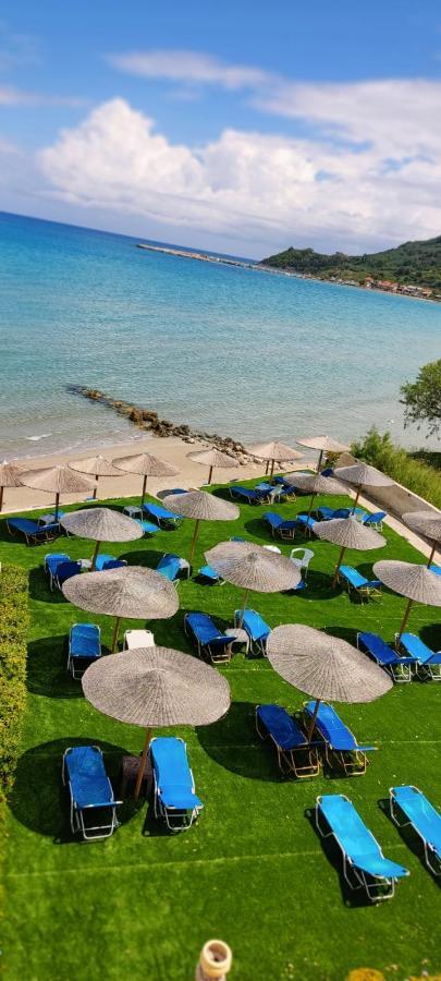 Villa Pouliezos Apartments Аликанас Экстерьер фото