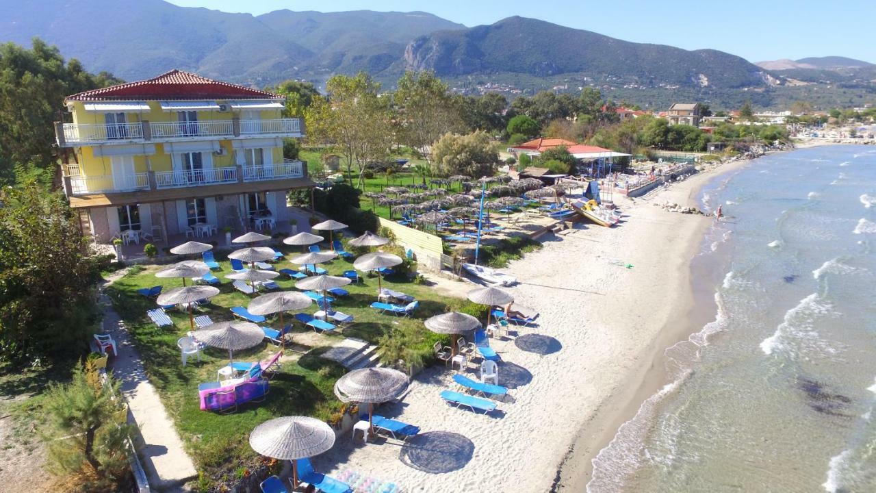 Villa Pouliezos Apartments Аликанас Экстерьер фото